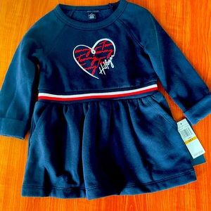 Tommy Hilfiger Long Sleeve Sweater Dress NWT
